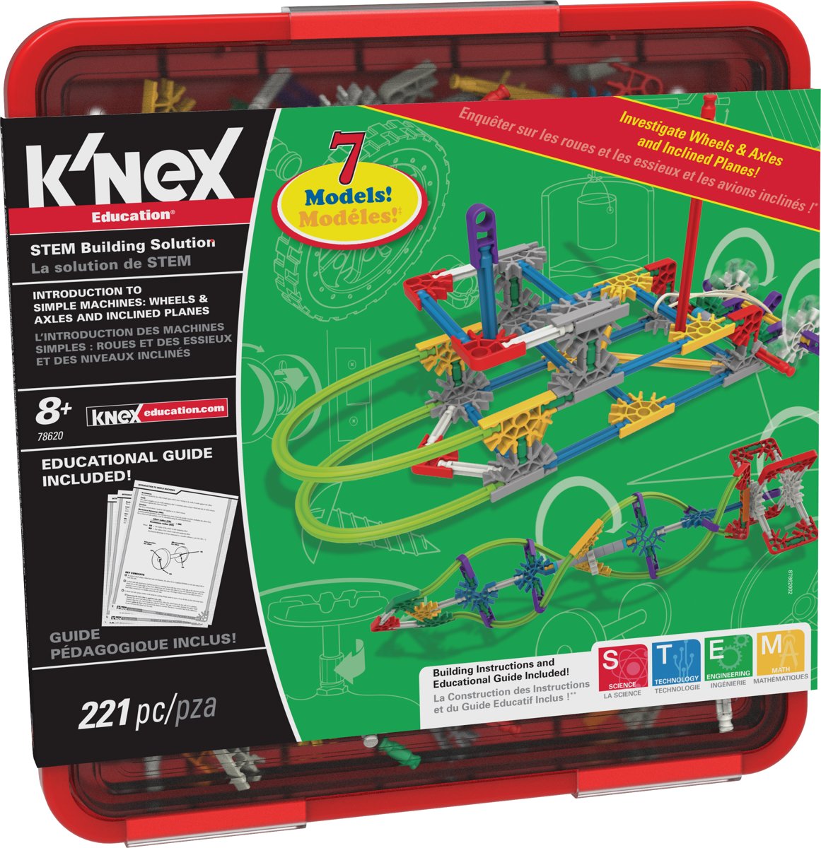 KNEX Educatie Wielen, Assen en Hellende vlakken